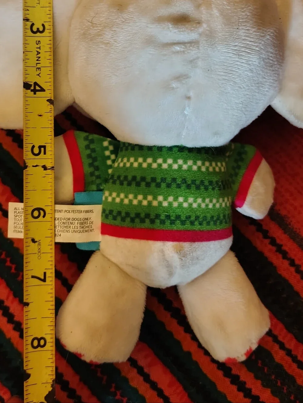 NWT BarkBox Holiday Dog Toy Lot of 3 - Dwight Elephant, Sleigh Belle &Green Ball